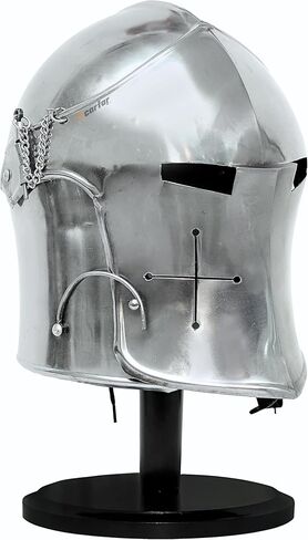 300 Movie Spartan Helmet - Leonidas Replica, Solid Steel with Inner Leather Liner in Kuwait