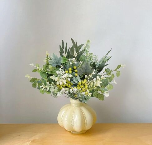 OrgMemory 78Pcs Faux Flowers, Artificial Greenery Stems, Greenery for Centerpieces for DIY Bridal Bouquets Wedding Floral Arrangement Table Centerpieces in Saudi Arabia