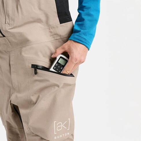 Burton 100241DAH2XLRegular Men's [ak] Freebird Gore-TEX 3L Bib Pants Summit Taupe XL in Saudi Arabia