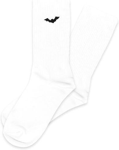 PSBGPC Bat Embroidered Socks - Funny Halloween Socks for Women&Men.(015) in Kuwait