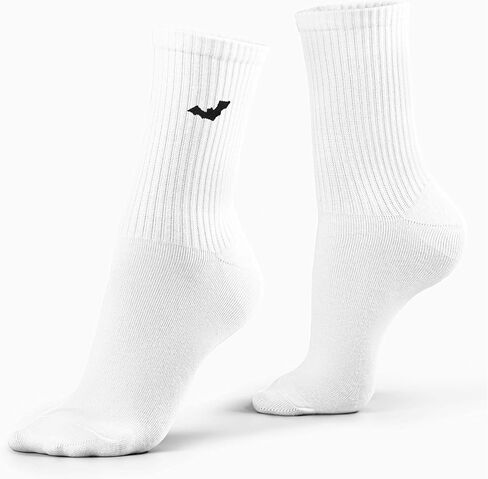 PSBGPC Bat Embroidered Socks - Funny Halloween Socks for Women&Men.(015) in Kuwait