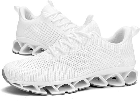 Mens Walking Shoes Blade Tennis Casual Fashion Running Sneakers Comfort Non Slip Workout Sport Athletic Trainers in Saudi Arabia