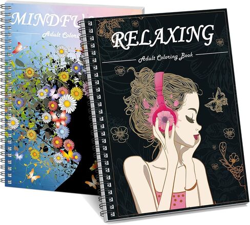 Adult Coloring Books Set:3 Coloring Books for Flower World,Whimsical Universe,Fantasy Fairy Homes.Coloring Books for Adults to Relax and Relieve Anxiety in Saudi Arabia