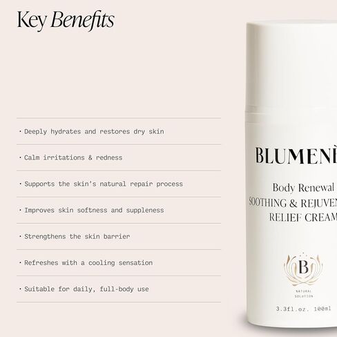 Blumenes Labs 10.000 مجم كريم القنب العضوي القوي لتخفيف الآلام - كريم تخفيف آلام عضلات القنب المركز - كريم المفاصل والتهاب المفاصل وكريم آلام الظهر (عبوة من قطعة واحدة) in Saudi Arabia
