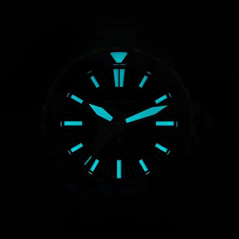 Militado ML16 39 mm Quartz Watches for Men - TMI VH31 Sweep & 515 Movement Quartz Field Diver Watch, 20 Bar Waterproof Luxury Diving Sapphire Crystal BGW9 Super Luminous Wrist Watch in Saudi Arabia