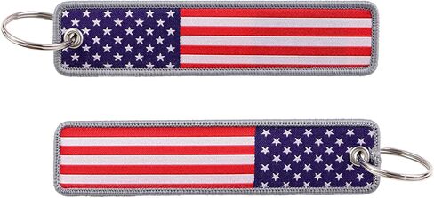 BKBKAAK Woven Keychains (2-Packs) - Motorcycle Key Tag for Keys, Cars, Scooters, Aesthetic Key Chain for Women, Teacher, Men in Kuwait