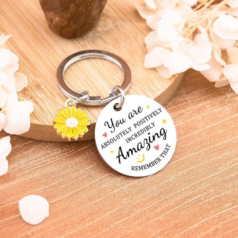 WEHBVF You Are Amazing Gifts for Women Inspirational Keychains for Women Co Worker Gifts for Woman Valentines Gift for Teacher Keychain Encouragement Motivational in Kuwait