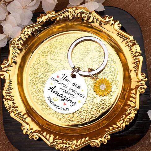 WEHBVF You Are Amazing Gifts for Women Inspirational Keychains for Women Co Worker Gifts for Woman Valentines Gift for Teacher Keychain Encouragement Motivational in Kuwait