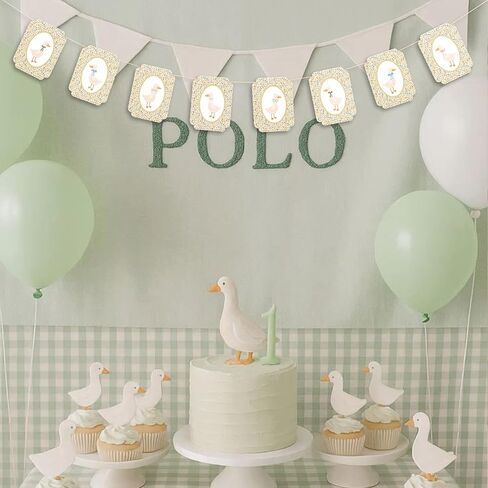 Gostman Goose Party Decoration Garland - Silly Goose Baby Shower Banner,Decorative Goose Theme Paper Banner, Farm Animals Party Decor (Goose Paper Banner) in Saudi Arabia