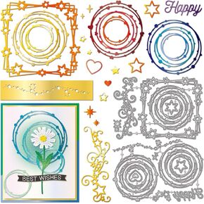 Globleland Stitch Raindrop Cloud الخلفية القطع يموت دمعة Die Rainy Backdrop Carbon Steel Stencils قالب للزخارف لبطاقة الورق الزخرفية DIY SCRABBOOKING ألبوم in Kuwait