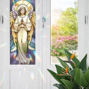 غشاء نافذة من الزجاج الملون بضوء الملاك والإشعاع المزخرف، طبقة نافذة من الزجاج الملون بضوء الملاك والإشعاع لباب الحمام والحرارة المضادة للأشعة فوق البنفسجية in Kuwait