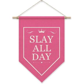 SHIEL-EVEN Ocean Nursery Room Decor, Surfer Girl Boy Coastal Poster Hanger Frame, Stay Wild Ocean Child Hanging Pennant Flag Banner, Minimalist Wall Art for Bedroom Living Room in Kuwait