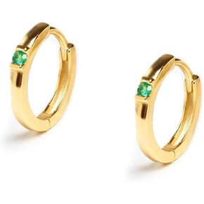 VÓEN Stella Minis - 14K Gold Huggie Earrings for Women, Small Gold Hoop Earrings, Everyday Jewelry, Trendy Silver Earrings, Lightweight and Cute Design for All Occasions in Saudi Arabia