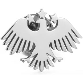 Syria Eagle New Flag Brooches For Women Girls Men Ethnic Syrian Jewelry Stainless Steel Brooch in Saudi Arabia