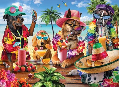 Anatolian Puzzle - Naughty Puppies, 1000 Piece Jigsaw Puzzle, #1064 in Saudi Arabia
