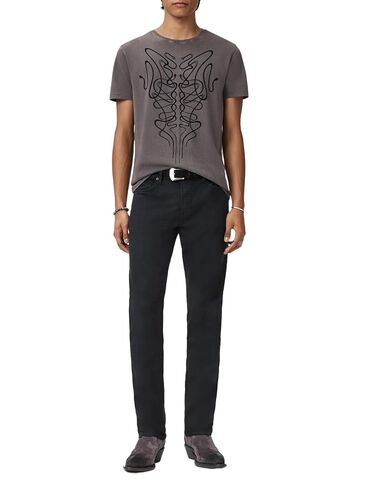 John Varvatos Mens Ornate Snakes Tee in Saudi Arabia