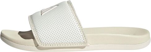 Adidas Women's Adilette Comfort Slide Sandal ، Off White/Zero Metallic/Wonder White ، 9 in Saudi Arabia