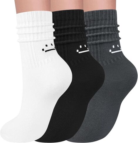 جوارب Elapse Space Cute Scrunch Slouch Crew للنساء in Saudi Arabia