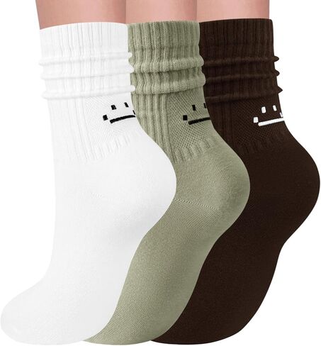 جوارب Elapse Space Cute Scrunch Slouch Crew للنساء in Saudi Arabia