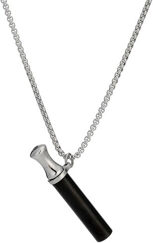 Anxiety Breathing Necklace Mindfulness Meditation Stainless Steel BreatheNecklace for Stress Reduction & Natural Calm Unisex Jewelry Gift for Women & Men in Saudi Arabia