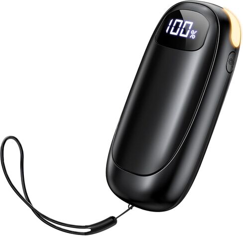 Hand Warmers Rechargeable - 2 Pack Electric Hand Warmers 14000mAh, 16 Hrs Warmth Dual-Sided Heating Max 131℉, 4 Heating Levels Battery Operated Pocket Heater for Raynauds, Hunting, Golf, Camping in Saudi Arabia