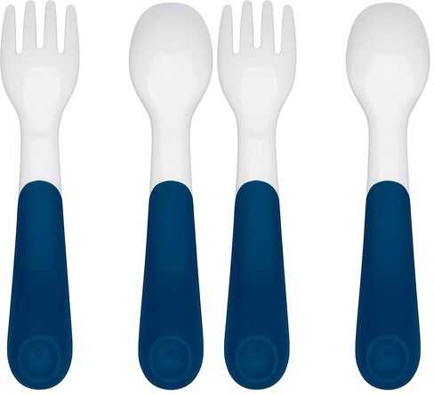 OXO Tot On The Go Fork & Spoon Training Set with Travel Case - Navy in Kuwait