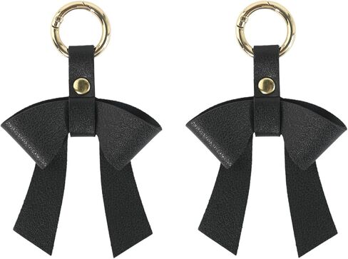 Betoom الجلود القوس سحر حقيبة سحر للنساء حقيبة يد محفظة سحر، أنيقة القوس المفاتيح لحقيبة محفظة حقيبة يد قلادة in Kuwait