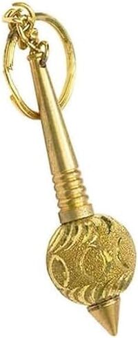 Fusion Store Hanuman Ji Idol & Golden Sparkle Gada Keychain Combo Set Pack of 2 in Saudi Arabia