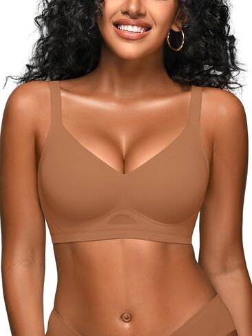 حمالات صدر جيلي لاسلكية من Cuteio للنساء بدون أسلاك - S-2XL حمالة صدر داعمة للاستخدام اليومي بدون خياطة in Kuwait