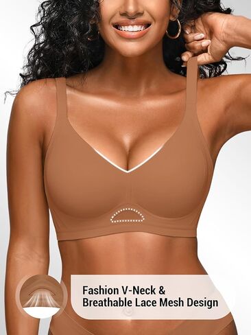 حمالات صدر جيلي لاسلكية من Cuteio للنساء بدون أسلاك - S-2XL حمالة صدر داعمة للاستخدام اليومي بدون خياطة in Kuwait