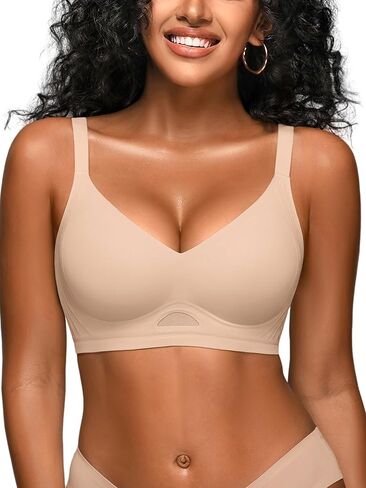 حمالات صدر جيلي لاسلكية من Cuteio للنساء بدون أسلاك - S-2XL حمالة صدر داعمة للاستخدام اليومي بدون خياطة in Kuwait
