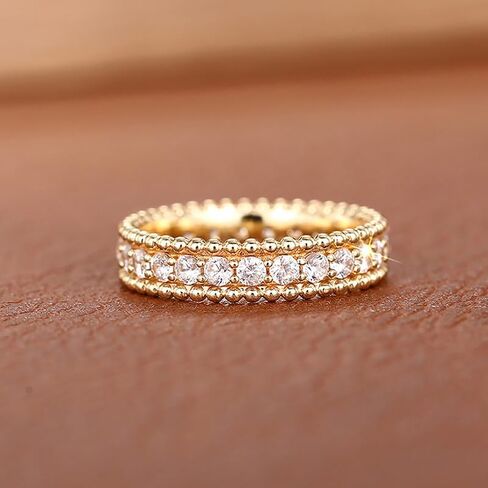 1pc Inlaid Zirconia Shiny Geometric Rings for Women Temperamental and Versatile Accessories Ladies Fine Jewelry Daily Life Dating Decor For Prom Party in Saudi Arabia