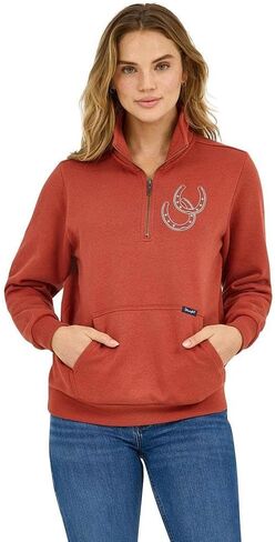 سويت شيرت نسائي من Wrangler مصنوع من الصدأ على شكل حدوة حصان in Saudi Arabia