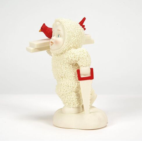 Department 56 Snowbabies Christmas Jubilee Gathering Supplies to Build a Birdhouse Figurine, 3.86 Inch, Multicolor in Saudi Arabia