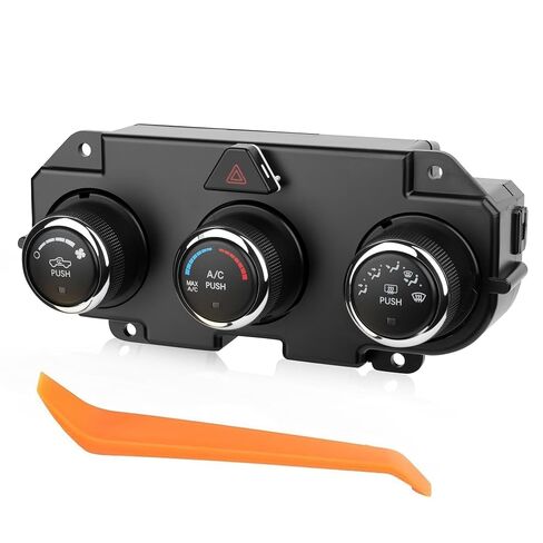وحدة مكيف الهواء في المناخ الأمامي A/C وحدة تكييف الهواء لـ Honda Accord 1998 1999 2000 ، لـ Honda Odyssey 1998-2004 Switch A/C Control | استبدال# 79600-S84-A01ZA 599-268 in Kuwait