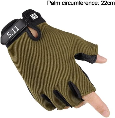 Sport Gloves Summer Gym Fitness Non-Slip Outdoor Training Bicycle Cycling Gloves(Black) in Saudi Arabia