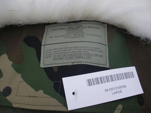 غطاء محرك السيارة الجديد الأمريكي ECWCS Goretex Parka Hood Ruff & Extender in Saudi Arabia