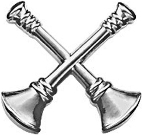 First Class Fire Department Bugle Captain 2 Rank Collar Lapel Pin Insignia (Pair) in Saudi Arabia