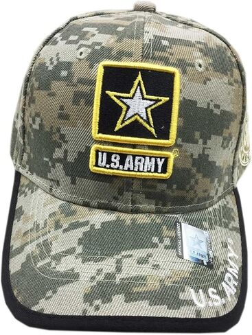 Ashen Fane Army 6 Panel Adjustable Veteran Military Baseball Cap in Saudi Arabia
