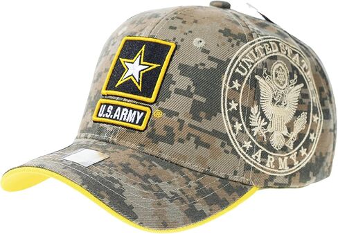 Ashen Fane Army 6 Panel Adjustable Veteran Military Baseball Cap in Saudi Arabia
