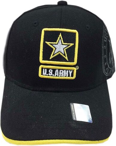Ashen Fane Army 6 Panel Adjustable Veteran Military Baseball Cap in Saudi Arabia