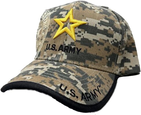 Ashen Fane Army 6 Panel Adjustable Veteran Military Baseball Cap in Saudi Arabia