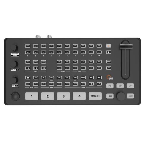NeoLIVE R5 Fully Upgraded Mutli-Functional Live Streaming Video Mixer Switcher, Dual HDMI Output, MV and PGM Support in Kuwait