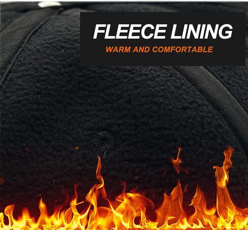 KCZAKA Waterproof Quick Dry Baseball Caps Men's Winter Fleece Lined Warm Back Closed Baseball Hats K220 in Saudi Arabia