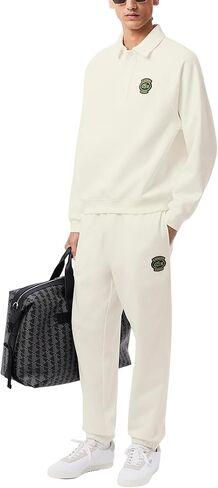 Lacoste mens Slim Fit Trackpants W/Small Lacoste Badge in Saudi Arabia