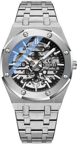 DAXIAOYU Fashion Top Brand Chenxi Automatic Mens Watches Mechanical Tourbillon Wrist Watch Waterproof Business Stainless Steel Sport in Saudi Arabia