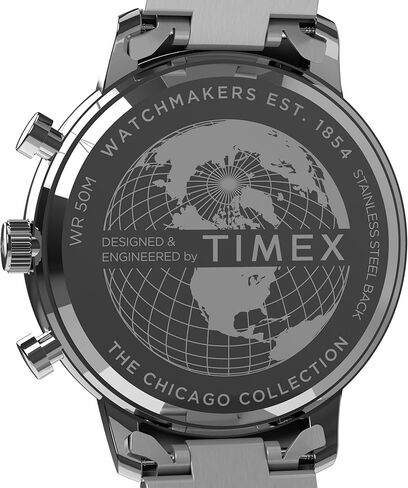 Timex Men's Chicago Day-Date 45mm Watch in Saudi Arabia