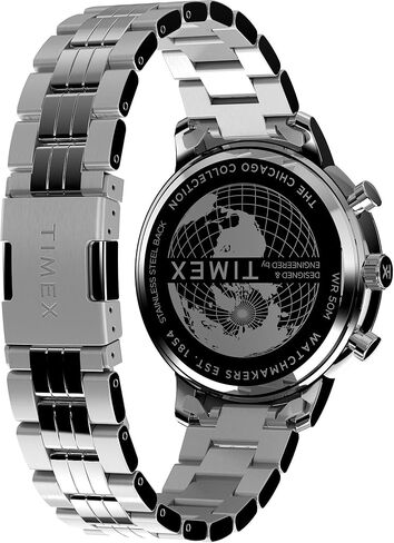 Timex Men's Chicago Day-Date 45mm Watch in Saudi Arabia
