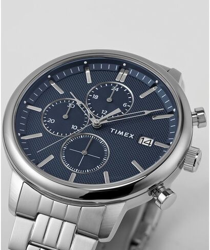 Timex Men's Chicago Day-Date 45mm Watch in Saudi Arabia