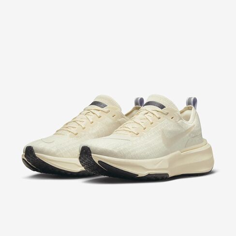 حذاء Nike Zoomx Invincible Run FK 3 للرجال مقاس 10.5، اللون: كريمي فاتح/حليب جوز الهند/أرجواني أكسجين/بني خام فاتح in Kuwait